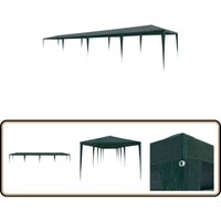 Partyzelt 3x12 m pe Grün - Gartenzelt - Partyzelt - Pavillon - Überdachung - Gartenüberdachung von VIDAXL