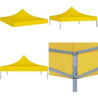 Vidaxl - Partyzelt-Dach 2x2 m Gelb 270 g/m² - Partyzeltdach - Partyzeltdächer - Home & Living - Gelb von VIDAXL