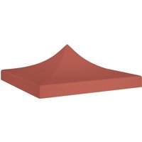 Partyzelt-Dach 2x2 m Terracotta-Rot 270 g/m² vidaXL815884 von VIDAXL