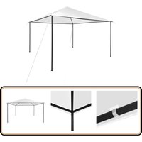 Vidaxl - Pavillon 4x4x3 m Weiß 180 g/m² - Gartenpavillon - Partyzelt - Sonnenschutz - Außenbereich - Grillparty Vidaxl - Pavillon 4x4x3 m Weiß 180 g/m² - Gartenpavillon - Partyzelt - Sonnenschutz - Außenbereich - Grillparty von VIDAXL