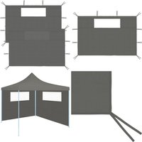 Pavillon-Seitenwände mit Fenstern 2 Stk. Anthrazit - Pavillon-Seitenwand - Pavillon-Seitenwände - Home & Living Pavillon-Seitenwände mit Fenstern 2 Stk. Anthrazit - Pavillon-Seitenwand - Pavillon-Seitenwände - Home & Living von VIDAXL