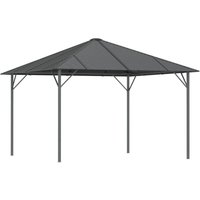 Vidaxl - Pavillon mit Dach 3x3 m Anthrazit von VIDAXL