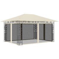 Pavillon mit Moskitonetz 4x3x2,73 m Creme 180 g/m² - Vidaxl von VIDAXL