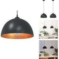 Vidaxl - Pendelleuchten 2 Stk. Höhenverstellbar E27 Schwarz Ø30cm Metall - Pendelleuchte - Pendelleuchten - Pendellampe - Pendelleuchte Für Küche Vidaxl - Pendelleuchten 2 Stk. Höhenverstellbar E27 Schwarz Ø30cm Metall - Pendelleuchte - Pendelleuchten - Pendellampe - Pendelleuchte Für Küche von VIDAXL