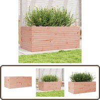 Vidaxl - Pflanzkübel 110x60x46 cm Massivholz Douglasie - Holzkübel - Douglasie - Gartentöpfen - Blumentröge - Pflanzgefäße von VIDAXL