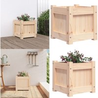 Pflanzkübel 31x31x31 cm Massivholz Kiefer - Holzpflanze - Holzkübel - Blumenerde - Gartendekoration - Balkonpflanzen - Home & Living Pflanzkübel 31x31x31 cm Massivholz Kiefer - Holzpflanze - Holzkübel - Blumenerde - Gartendekoration - Balkonpflanzen - Home & Living von VIDAXL