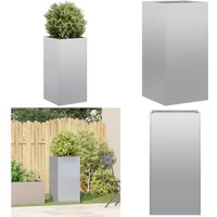 Pflanzkübel 40x40x80 cm Verzinkter Stahl - Vidaxl von VIDAXL