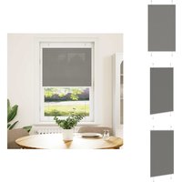 Plissee Anthrazit 75x100 cm Stoffbreite 74,4 cm Polyester - Plissee - Plissees - Faltrollo - Jalousie von VIDAXL