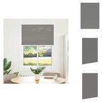 Plissee Anthrazit 95x100 cm Stoffbreite 94,4 cm Polyester - Plissee - Plissees - Faltrollo - Jalousie von VIDAXL