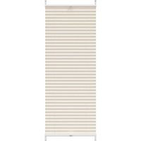 Plissee Faltrollo Rollo Plisseerollo 40x125cm Creme vidaXL von VIDAXL