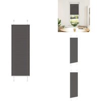 Plissee Schwarz 40x150 cm Stoffbreite 39,4 cm Polyester - Plissee - Plissees - Faltrollo - Jalousie Plissee Schwarz 40x150 cm Stoffbreite 39,4 cm Polyester - Plissee - Plissees - Faltrollo - Jalousie von VIDAXL