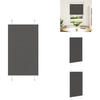 Vidaxl - Plissee Schwarz 75x150 cm Stoffbreite 74,4 cm Polyester - Plissee - Plissees - Faltrollo - Jalousie Vidaxl - Plissee Schwarz 75x150 cm Stoffbreite 74,4 cm Polyester - Plissee - Plissees - Faltrollo - Jalousie von VIDAXL