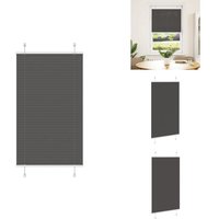Vidaxl - Plissee Schwarz 80x150 cm Stoffbreite 79,4 cm Polyester - Plissee - Plissees - Faltrollo - Jalousie Vidaxl - Plissee Schwarz 80x150 cm Stoffbreite 79,4 cm Polyester - Plissee - Plissees - Faltrollo - Jalousie von VIDAXL