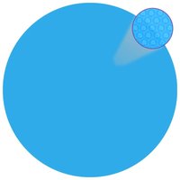 Bonnevie - Runde Pool-Abdeckung pe Blau 549 cm vidaXL368512 von BONNEVIE