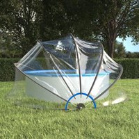 Pool-Kuppel Rund 467x234 cm pvc - Vidaxl von VIDAXL