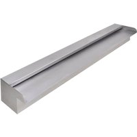 Pool-Wasserfall Fontäne Rechteckig Edelstahl 90 cm vidaXL von VIDAXL
