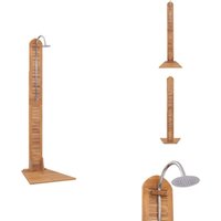Pool- & Whirlpool-Zubehör - Living Gartendusche Teak Massiv 70 x 75 x 204 cm Pool- & Whirlpool-Zubehör - Living Gartendusche Teak Massiv 70 x 75 x 204 cm von VIDAXL