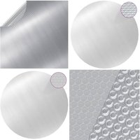 Vidaxl - Poolabdeckung Silbern 300 cm pe - Poolabdeckung - Poolabdeckungen - Home & Living - Silber von VIDAXL