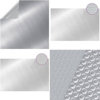 Vidaxl - Poolabdeckung Silbern 300x200 cm pe - Poolabdeckung - Poolabdeckungen - Home & Living - Silber von VIDAXL