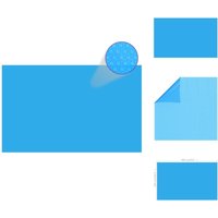 Poolabdeckungen & -unterlagen - Living Rechteckige Poolabdeckung 800x500 cm pe Blau - Blau von VIDAXL