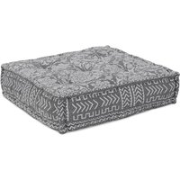 Modularer Pouf Hellgrau 70x70x54 aus Stoff - Vidaxl von VIDAXL