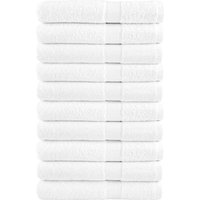 Premium-Handtücher solund 10 Stk. Weiß 100x200 cm 600 g/m² - Vidaxl Premium-Handtücher solund 10 Stk. Weiß 100x200 cm 600 g/m² - Vidaxl von VIDAXL