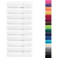 Premium-Handtücher solund 10 Stk. Weiß 50x100cm 600 g/m² Vidaxl Premium-Handtücher solund 10 Stk. Weiß 50x100cm 600 g/m² Vidaxl von VIDAXL