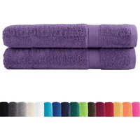 Premium-Handtücher solund 2 Stk. Lila 100x200 cm 600 g/m² Vidaxl Premium-Handtücher solund 2 Stk. Lila 100x200 cm 600 g/m² Vidaxl von VIDAXL