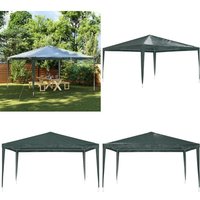 Profi-Partyzelt 4×4 m Grün 90 g/m² - Outdoor Zelt - Gartenpartyzelt - Festzelt - Grillzelt - Sonnenschutz - Home & Living von VIDAXL