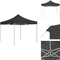 Profi-Partyzelt Faltbar Aluminium 2x2 m Anthrazit - Gartenzelt - Partyzelt - Überdachung - Outdoor-Zelt - Grillplatzüberdachung Profi-Partyzelt Faltbar Aluminium 2x2 m Anthrazit - Gartenzelt - Partyzelt - Überdachung - Outdoor-Zelt - Grillplatzüberdachung von VIDAXL