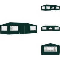Profi-Partyzelt mit Seitenwänden 4×9 m Grün 90 g/m² - Partyzelt - Gartenpavillon - Outdoor Zelt - Sommergarten - Grillplatz Profi-Partyzelt mit Seitenwänden 4×9 m Grün 90 g/m² - Partyzelt - Gartenpavillon - Outdoor Zelt - Sommergarten - Grillplatz von VIDAXL