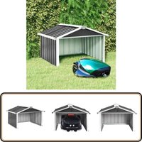 Rasenmäher Garage 92x97x63 cm Verzinkter Stahl Anthrazit - Mähergarage - Robotermäherschuppen - Stahlausstattung - Wetterfest - Anthrazit Rasenmäher Garage 92x97x63 cm Verzinkter Stahl Anthrazit - Mähergarage - Robotermäherschuppen - Stahlausstattung - Wetterfest - Anthrazit von VIDAXL
