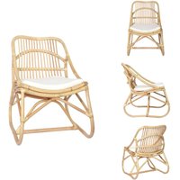 Rattenstuhl Leinen - Rattenstuhl - Rattanstuhl - Esszimmerstuhl - Wohnzimmersessel - Lounge Chair Rattenstuhl Leinen - Rattenstuhl - Rattanstuhl - Esszimmerstuhl - Wohnzimmersessel - Lounge Chair von VIDAXL