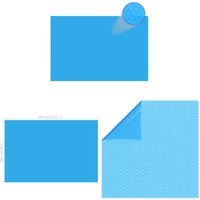 Vidaxl - Rechteckige Pool-Abdeckung pe Blau 300 x 200 cm - Poolabdeckung - Poolabdeckungen - Home & Living - Blau von VIDAXL