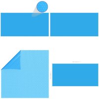 Vidaxl - Rechteckige Pool-Abdeckung pe Blau 450 x 220 cm - Poolabdeckung - Poolabdeckungen - Home & Living - Blau von VIDAXL