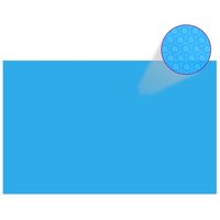 Vidaxl - Rechteckige Poolabdeckung 800x500 cm pe Blau von VIDAXL
