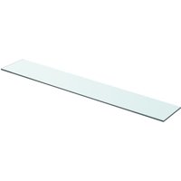Regalboden Glas Transparent 80x12 cm Vidaxl von VIDAXL