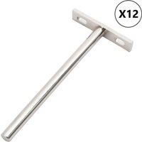 Regalträger Schwebend 12 Stk. Unsichtbar Ø10x150 mm vidaXL198655 Regalträger Schwebend 12 Stk. Unsichtbar Ø10x150 mm vidaXL198655 von VIDAXL