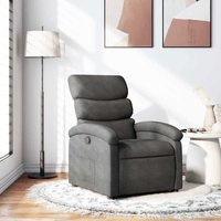 Relaxsessel Dunkelgrau Stoff - Vidaxl von VIDAXL