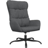 Vidaxl - Relaxsessel Dunkelgrau Stoff von VIDAXL