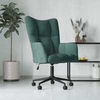Vidaxl - Relaxsessel Dunkelgrün Samt von VIDAXL