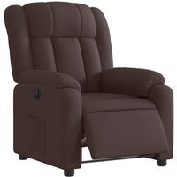 Relaxsessel Elektrisch Dunkelbraun Stoff Vidaxl von VIDAXL