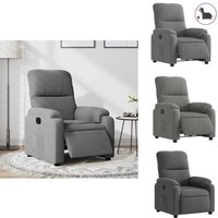 Relaxsessel Elektrisch Dunkelgrau Mikrofasergewebe - Relaxsessel - Relaxstuhl - Sessel - Fernsehsessel Relaxsessel Elektrisch Dunkelgrau Mikrofasergewebe - Relaxsessel - Relaxstuhl - Sessel - Fernsehsessel von VIDAXL