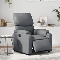 vidaXL Relaxsessel Elektrisch Grau Kunstleder vidaXL Relaxsessel Elektrisch Grau Kunstleder von VIDAXL
