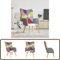 Relaxsessel Patchwork Stoff - Sessel - Relaxsessel - Patchwork Sessel - Bequemes Sofa - Wohnzimmersofa Relaxsessel Patchwork Stoff - Sessel - Relaxsessel - Patchwork Sessel - Bequemes Sofa - Wohnzimmersofa von VIDAXL