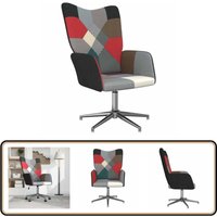 Relaxsessel Patchwork Stoff - Sessel - Wohnzimmersessel - Relaxsessel - Drehsessel - Patchwork Sessel von VIDAXL