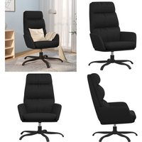Relaxsessel Schwarz Kunstleder - Drehstuhl - Sessel - Bequemesitz - Bürostuhl - Lounge Chair - Home & Living von VIDAXL