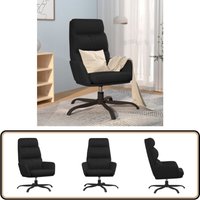 Relaxsessel Schwarz Kunstleder - Drehstuhl - Sessel - Bequemesitz - Bürostuhl - Lounge Chair Relaxsessel Schwarz Kunstleder - Drehstuhl - Sessel - Bequemesitz - Bürostuhl - Lounge Chair von VIDAXL