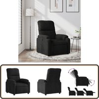 Relaxsessel Schwarz Mikrofasergewebe - Vidaxl von VIDAXL