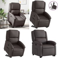 Relaxsessel mit Aufstehhilfe Dunkelbraun Echtleder - Relaxsessel - Aufstehhilfe - Sessel - Fernsehsessel - TV-Sessel - Home & Living Relaxsessel mit Aufstehhilfe Dunkelbraun Echtleder - Relaxsessel - Aufstehhilfe - Sessel - Fernsehsessel - TV-Sessel - Home & Living von VIDAXL